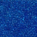 60150 Бисер чешский Preciosa 10/0,  темно-голубой прозрачный, 1-я категория, 50гр